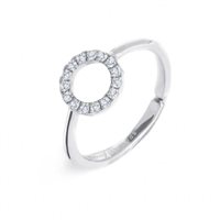 Anello Marlù Donna Sparkles in Acciaio Zirconia 31AN0016W-S - 31AN0016W-S
